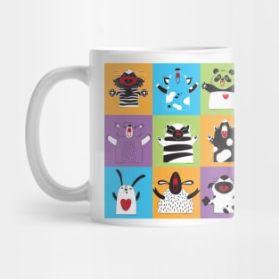 Happy animals Mug